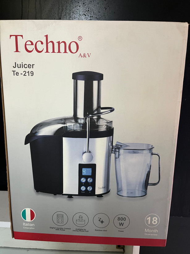 آبمیوگیری تک کاره تکنو مدل Te-219