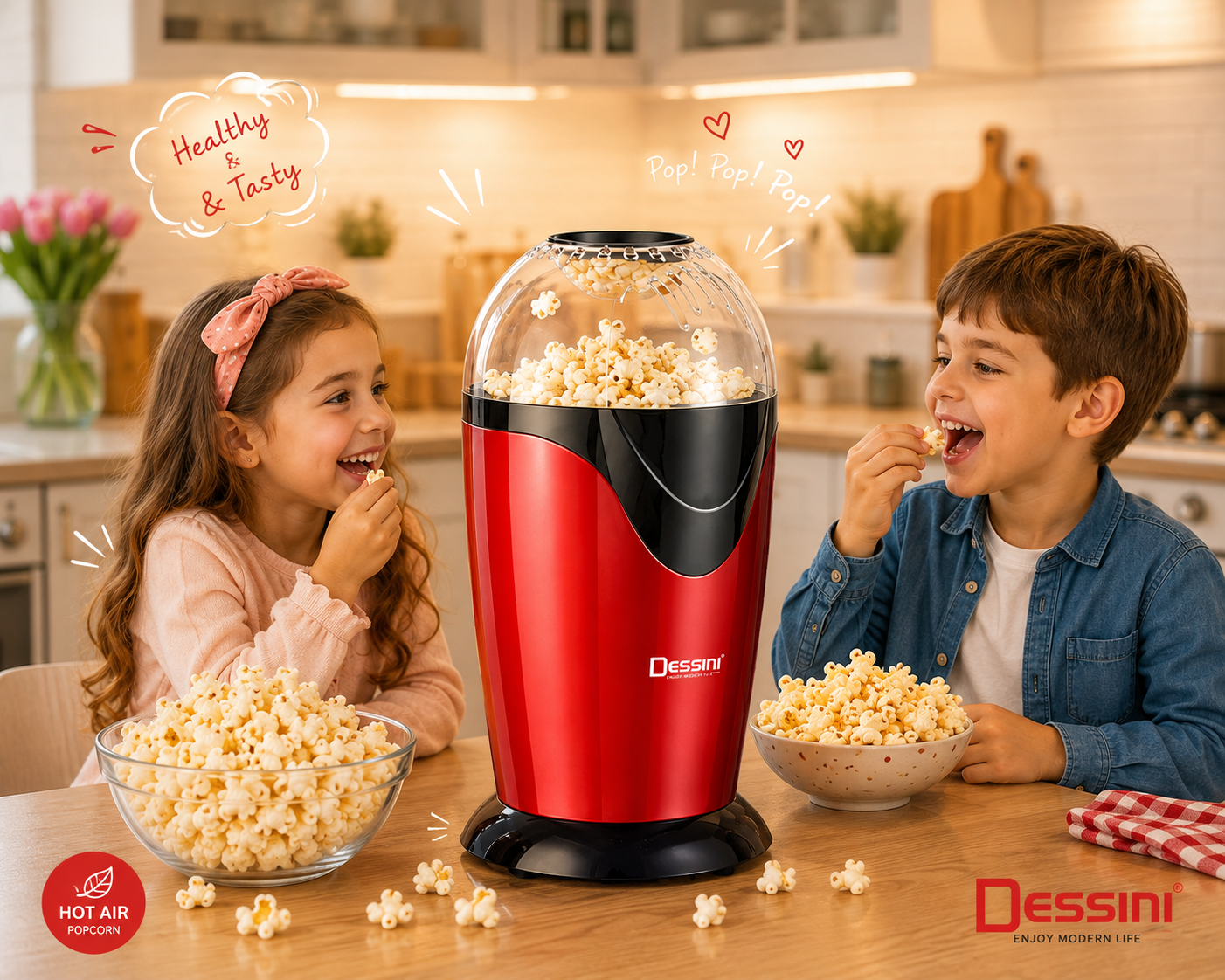 پاپ کورن ساز دسینی مدل  GPM-830