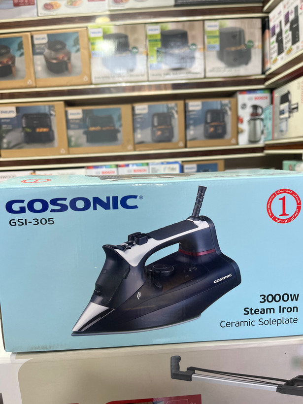 اتو بخار دستی ۳۰۰۰ وات گوسونیک مدل GSI-305