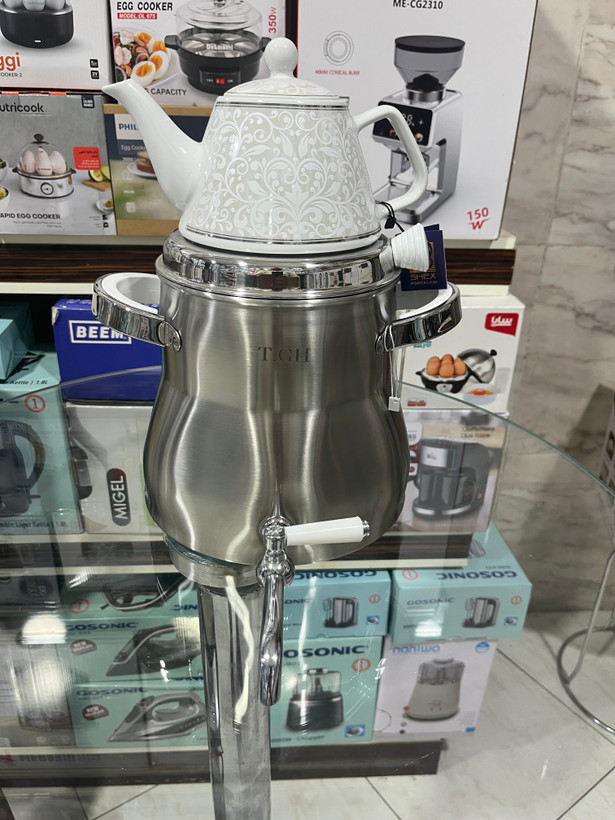 کتری قوری شیردار ۵لیتر قیطاسی مدل ۸۸۷۰